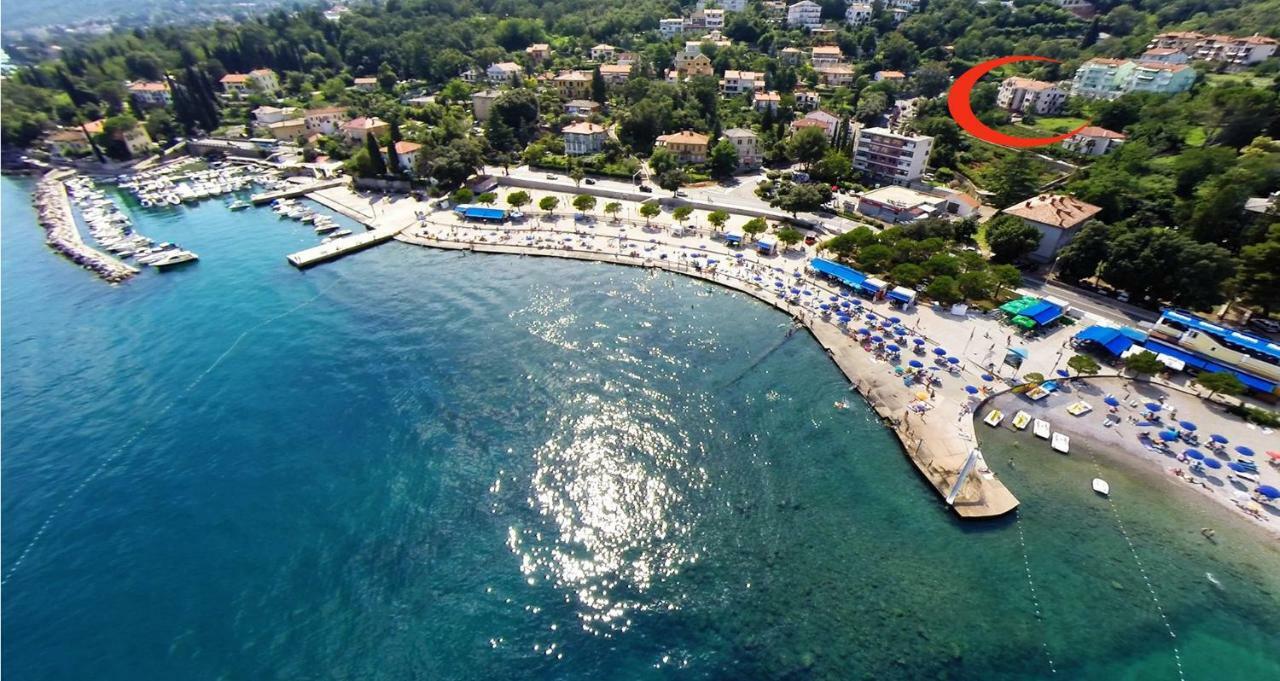 Apartment Branko Ičići Buitenkant foto